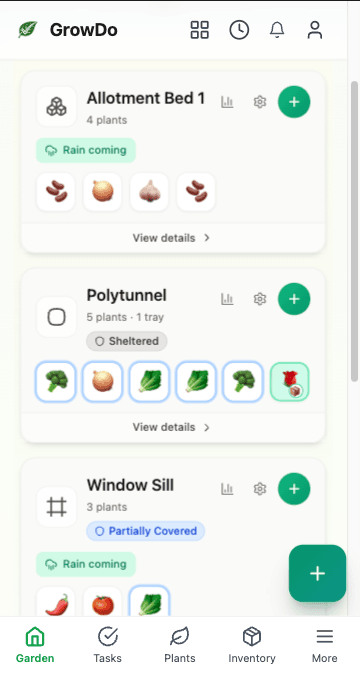 GrowDo Garden Overview